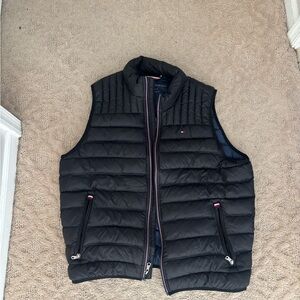 Tommy Hilfiger Black Quilted Vest